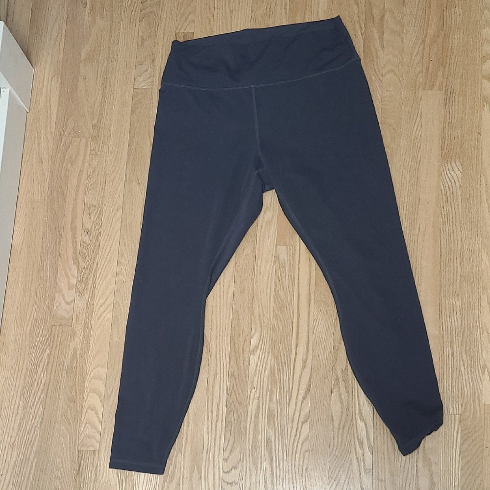 Shambhala Grey High-Waisted Leggings